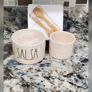 Rae Dunn Artisan Collection Guac and Salsa Bowls